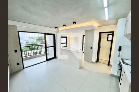 Sala/Quarto/Cozinha de apartamento para alugar com 1 quarto, 63m² em Jardim São Paulo, São Paulo