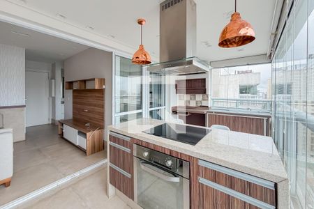 Varanda Gourmet de apartamento à venda com 1 quarto, 40m² em Vila Mariana, São Paulo