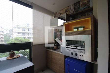 Sala - Varanda de apartamento para alugar com 3 quartos, 85m² em Anil, Rio de Janeiro