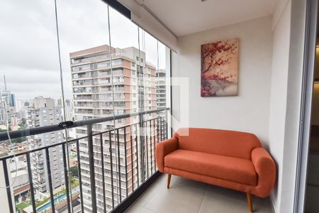 Varanda de apartamento para alugar com 1 quarto, 29m² em Vila Mariana, São Paulo