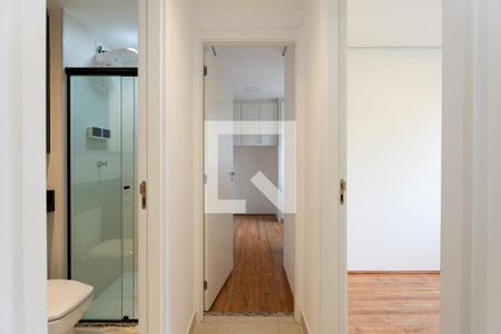 Corredor de apartamento para alugar com 2 quartos, 35m² em Parque Munhoz, São Paulo