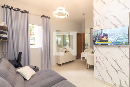 Sala de apartamento para alugar com 2 quartos, 49m² em Vila Carmosina, São Paulo