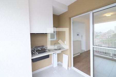 Sala de apartamento para alugar com 2 quartos, 50m² em Vila Osasco, Osasco