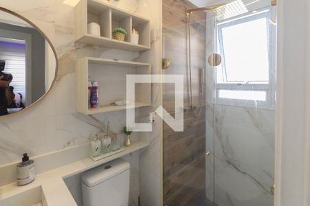 Banheiro de apartamento à venda com 2 quartos, 42m² em Vila Guilherme, São Paulo