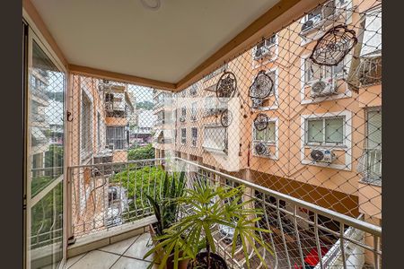 Sala varanda de apartamento à venda com 3 quartos, 69m² em Laranjeiras, Rio de Janeiro