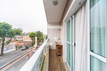Varanda da Sala de apartamento para alugar com 3 quartos, 70m² em Vila Leopoldina, Santo André