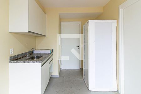 Sala/Cozinha de apartamento à venda com 1 quarto, 32m² em Pompeia, São Paulo