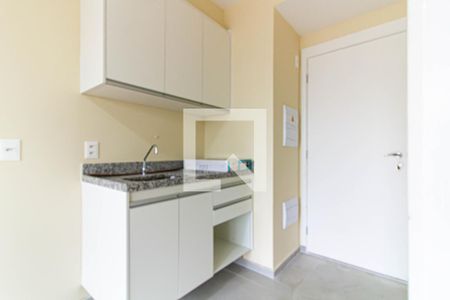 Sala/Cozinha de apartamento à venda com 1 quarto, 32m² em Pompeia, São Paulo