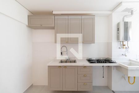 Cozinha e Área de Serviço de apartamento para alugar com 2 quartos, 42m² em Vila Campanela, São Paulo