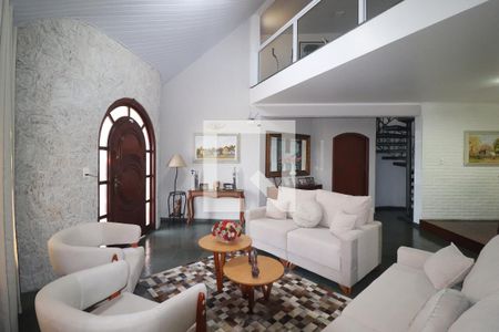 Sala de casa à venda com 3 quartos, 380m² em Vila Aquilino, Santo André