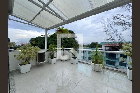 Varanda de apartamento à venda com 3 quartos, 270m² em Recreio dos Bandeirantes, Rio de Janeiro