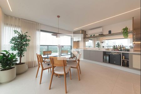 Sala de apartamento à venda com 3 quartos, 131m² em Campo Belo, São Paulo