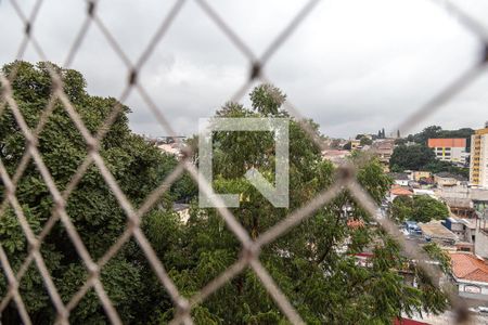 Varanda da Sala - vista de apartamento à venda com 2 quartos, 60m² em Vila Milton, Guarulhos