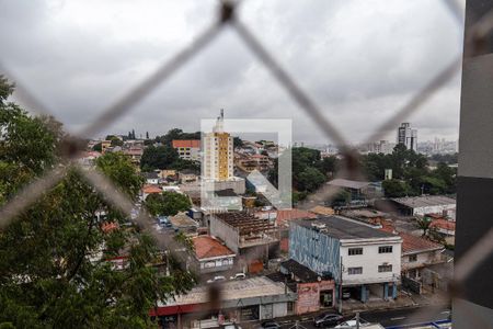 Varanda da Sala - vista de apartamento à venda com 2 quartos, 60m² em Vila Milton, Guarulhos