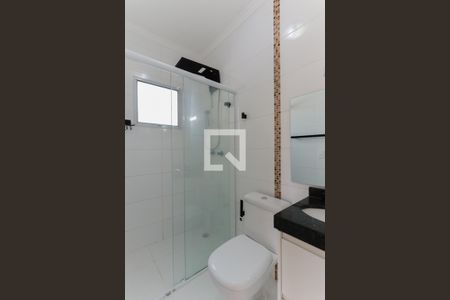 Banheiro da suíte 1 de casa de condomínio à venda com 2 quartos, 89m² em Parada Inglesa, São Paulo