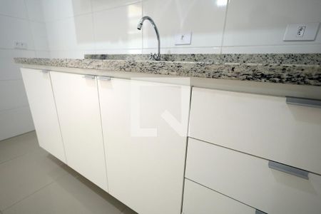 Cozinha de apartamento para alugar com 2 quartos, 54m² em Jardim Ocara, Santo André