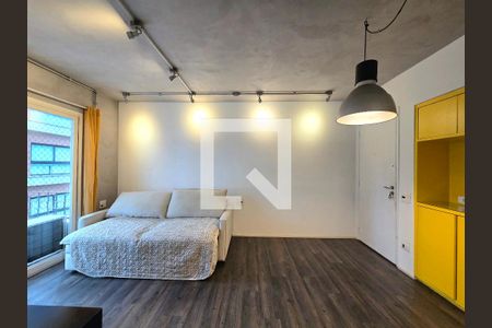 Sala de apartamento para alugar com 1 quarto, 43m² em Itaim Bibi, São Paulo