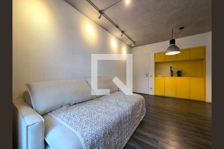 Sala de apartamento para alugar com 1 quarto, 43m² em Itaim Bibi, São Paulo