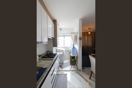 Cozinha e Área de Serviço de apartamento à venda com 2 quartos, 37m² em Vila Ré, São Paulo