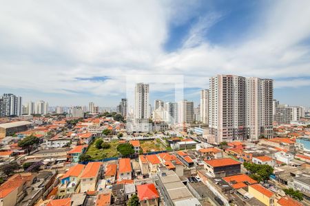 Varanda - Vista de apartamento à venda com 1 quarto, 38m² em Ipiranga, São Paulo