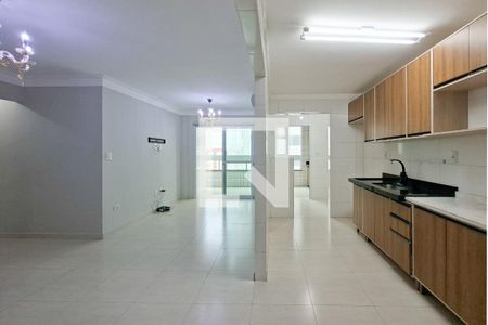 Sala/Cozinha de apartamento para alugar com 2 quartos, 90m² em Vila Caiçara, Praia Grande