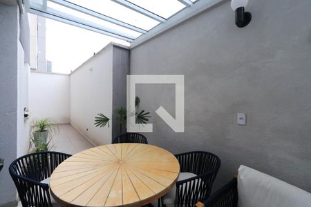Varanda da Sala de apartamento à venda com 2 quartos, 70m² em Vila Esperança, São Paulo