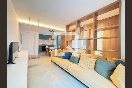 Sala/Cozinha de apartamento para alugar com 2 quartos, 60m² em Chácara Itaim, São Paulo