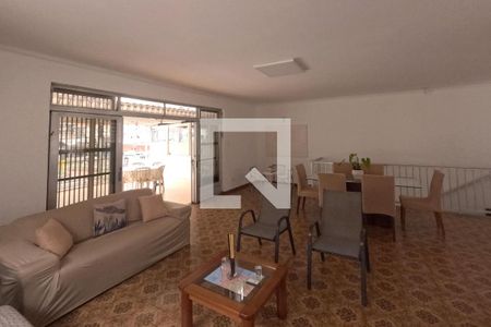 Sala de estar e jantar - 1º Piso de casa para alugar com 3 quartos, 210m² em Pompéia, Santos