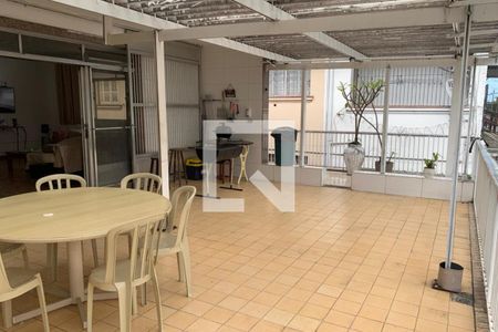 Varanda da Sala de casa para alugar com 3 quartos, 210m² em Pompéia, Santos
