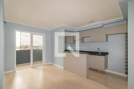 Sala/Cozinha de apartamento à venda com 2 quartos, 53m² em Centro, Canoas