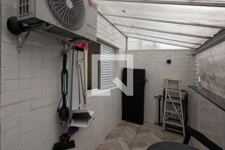 Varanda da Sala de apartamento para alugar com 1 quarto, 54m² em Macuco, Santos