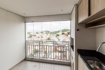 Área gourmet de apartamento para alugar com 3 quartos, 90m² em Jardim Tupanci, Barueri