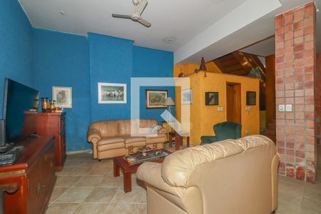 Sala 1  de casa de condomínio à venda com 5 quartos, 306m² em Boa Vista, Porto Alegre