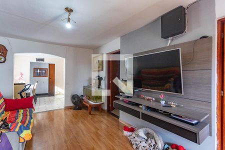 Casa 1 - sala  de casa à venda com 5 quartos, 360m² em Centro, Diadema
