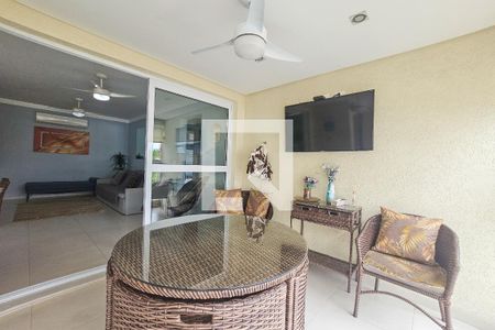 varanda de apartamento para alugar com 2 quartos, 80m² em Loteamento Joao Batista Juliao, Guarujá