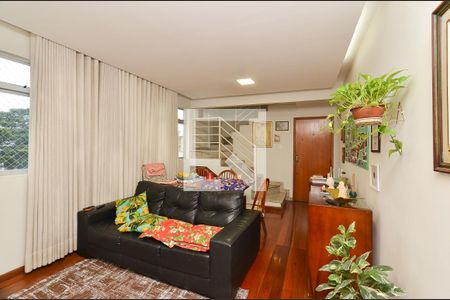 Sala Ambientes de apartamento à venda com 4 quartos, 180m² em Palmares, Belo Horizonte