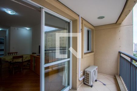 Varanda gourmet de apartamento à venda com 4 quartos, 97m² em Vila Bastos, Santo André