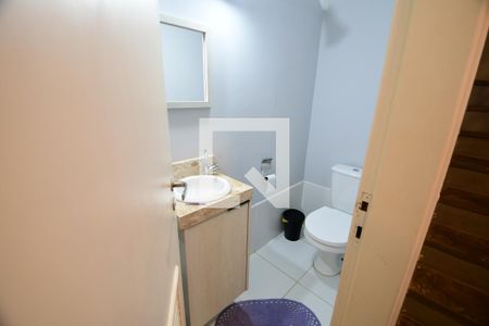 Lavabo de casa de condomínio à venda com 3 quartos, 120m² em Chácara São Rafael, Campinas