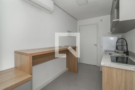 Sala / Quarto / Cozinha de apartamento à venda com 1 quarto, 24m² em Independência, Porto Alegre