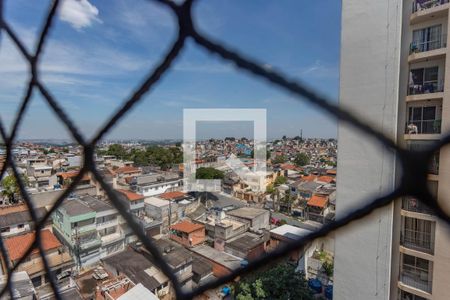 Vista da varanda da sala  de apartamento para alugar com 3 quartos, 70m² em Jardim Melo, Diadema