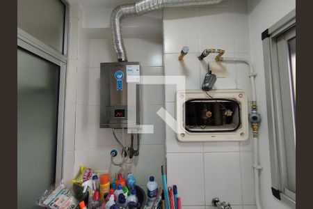 Área de Serviço de apartamento à venda com 2 quartos, 57m² em Vila Liviero, São Paulo