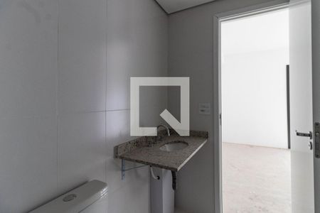 Banheiro de kitnet/studio à venda com 1 quarto, 27m² em Perdizes, São Paulo