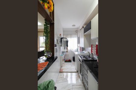 Cozinha e Área de Serviço de apartamento à venda com 2 quartos, 46m² em Conjunto Residencial José Bonifácio, São Paulo