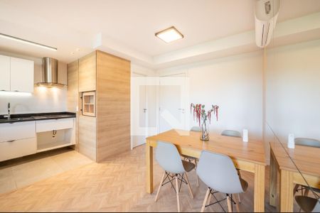 Sala de apartamento para alugar com 1 quarto, 50m² em Petrópolis, Porto Alegre