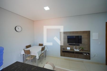 Sala de apartamento para alugar com 2 quartos, 55m² em Campeche, Florianópolis