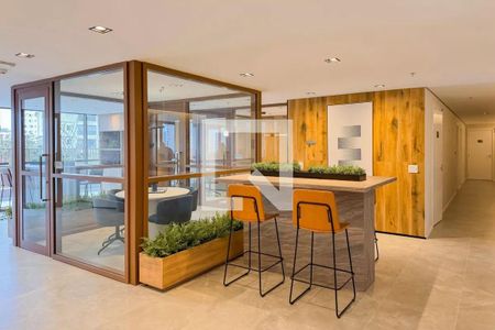 Área externa de kitnet/studio para alugar com 1 quarto, 25m² em Vila Mariana, São Paulo