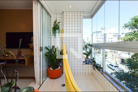 Varanda de apartamento à venda com 3 quartos, 88m² em Santa Ines, Belo Horizonte