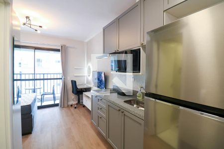 Studio de kitnet/studio para alugar com 1 quarto, 24m² em Vila Cordeiro, São Paulo