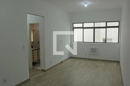Sala de apartamento para alugar com 1 quarto, 59m² em Boqueirão, Santos