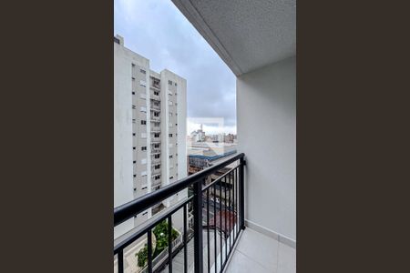 Varanda da Sala de apartamento para alugar com 1 quarto, 27m² em Brás, São Paulo